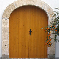 Holz Tür